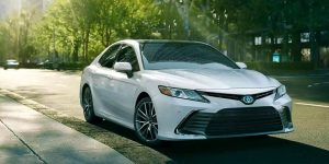 white toyota camry 2023