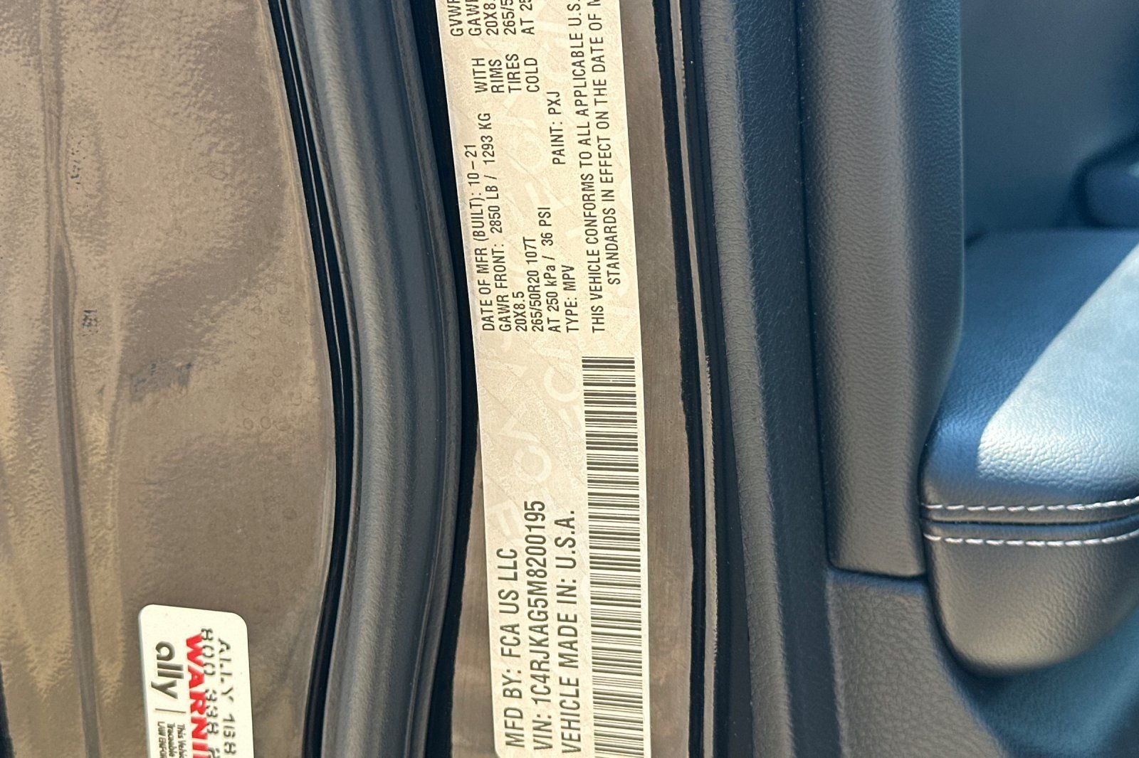 2021 Jeep Grand Cherokee L Altitude