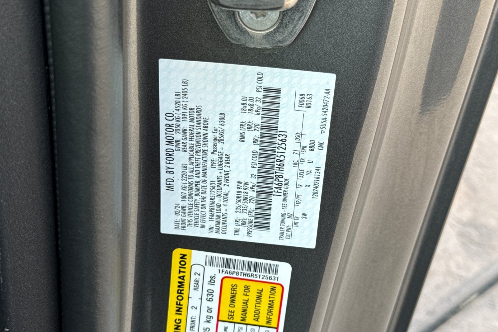 2024 Ford Mustang EcoBoost Premium