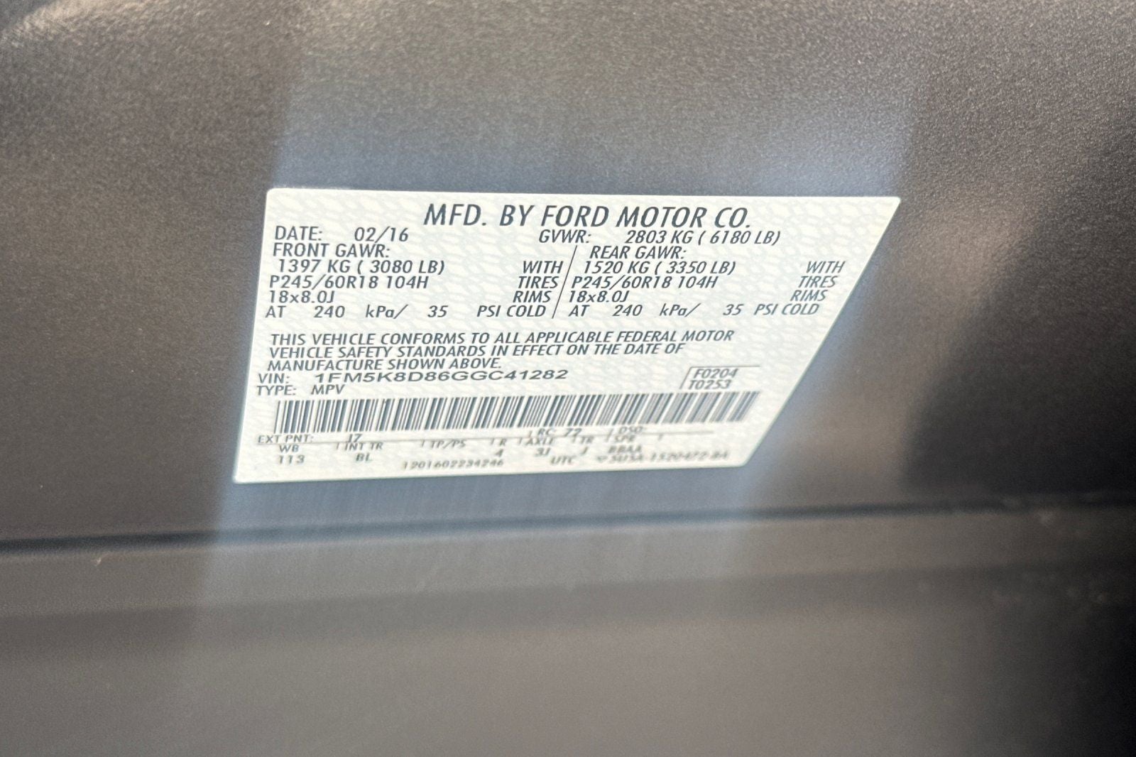 2016 Ford Explorer XLT