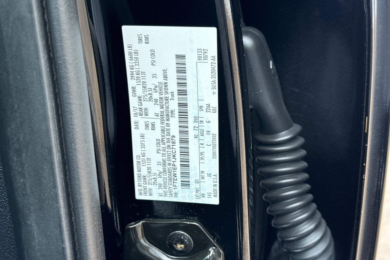 2018 Ford F-150 XL