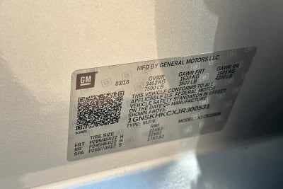 2018 Chevrolet Suburban LT