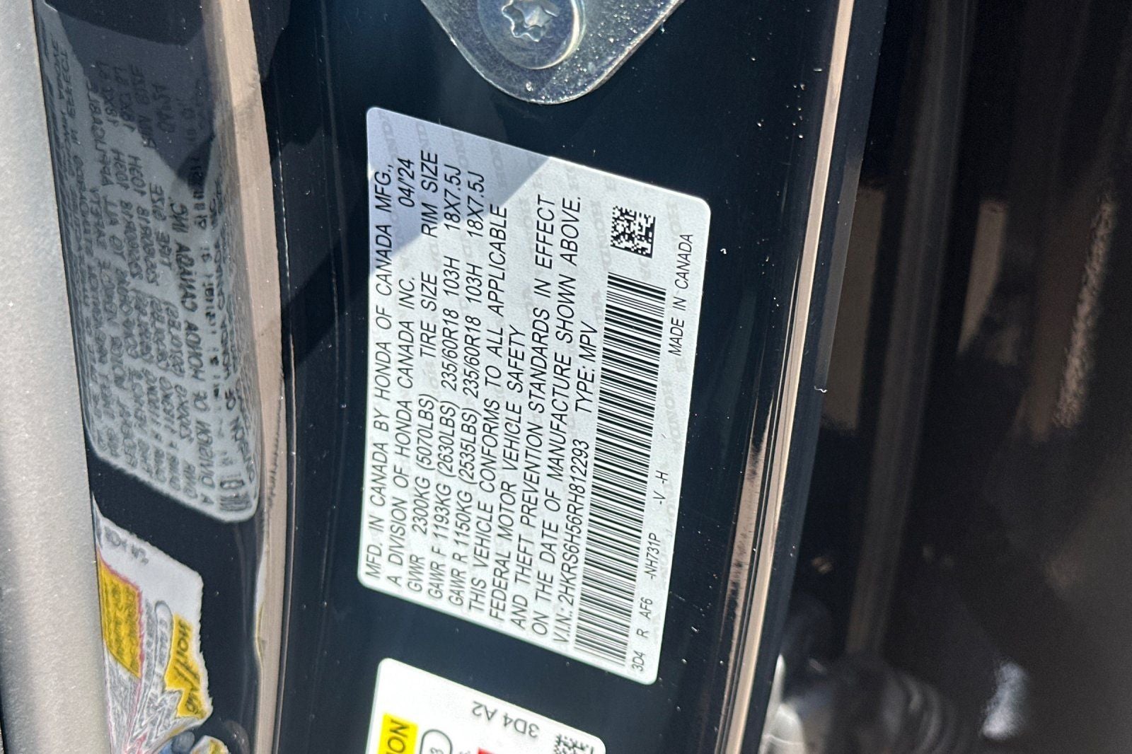 2024 Honda CR-V Hybrid Sport