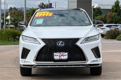2022 Lexus RX 450h F Sport