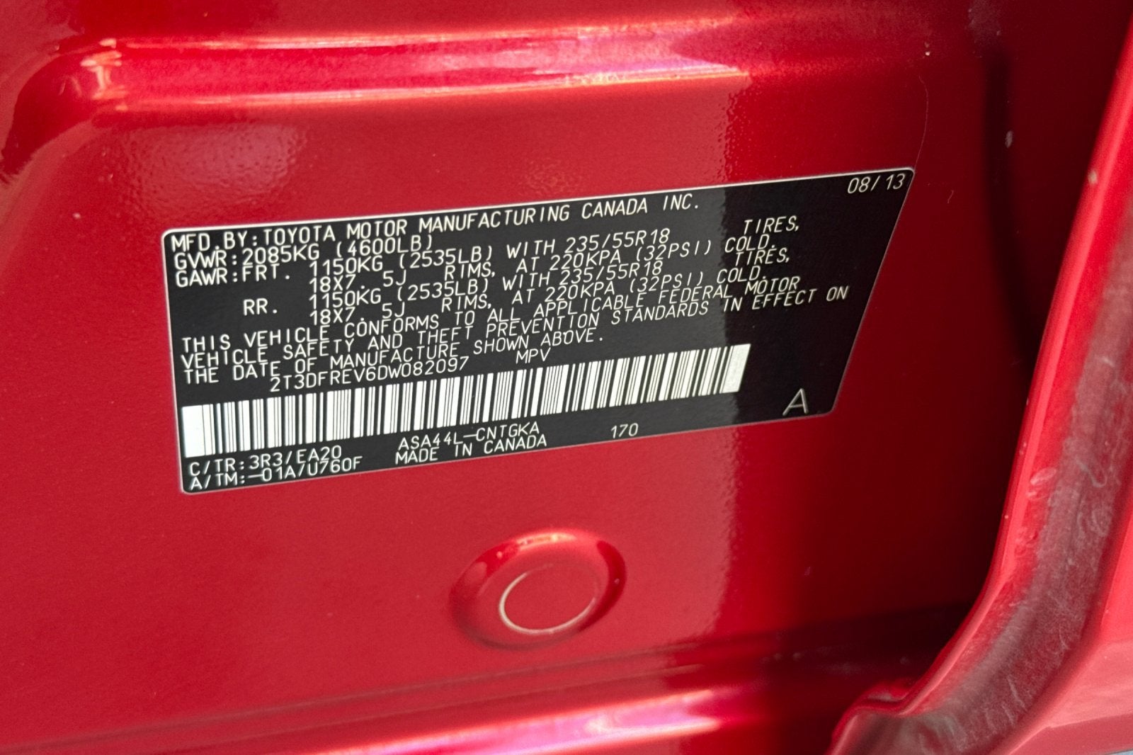 2013 Toyota RAV4 Limited