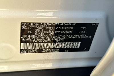 2020 Toyota RAV4 Hybrid Limited