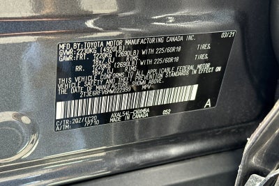 2021 Toyota RAV4 Hybrid XSE