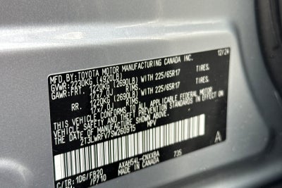 2025 Toyota RAV4 Hybrid LE