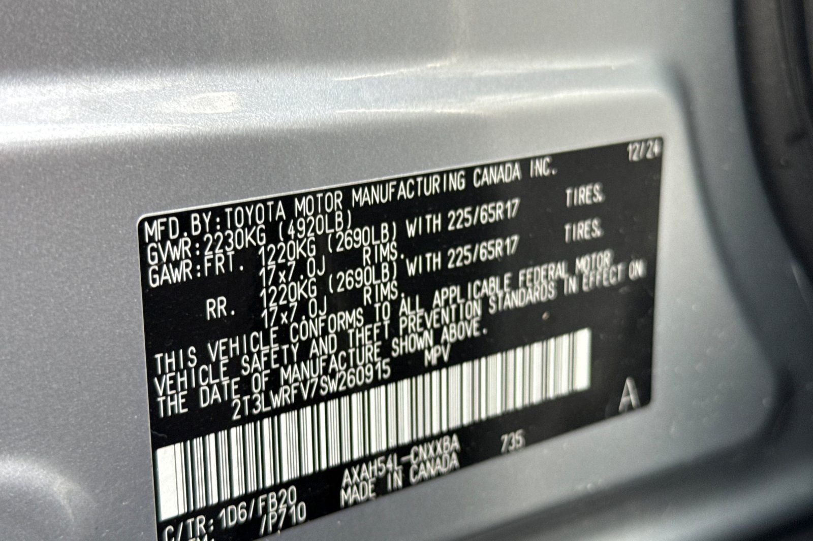 2025 Toyota RAV4 Hybrid LE