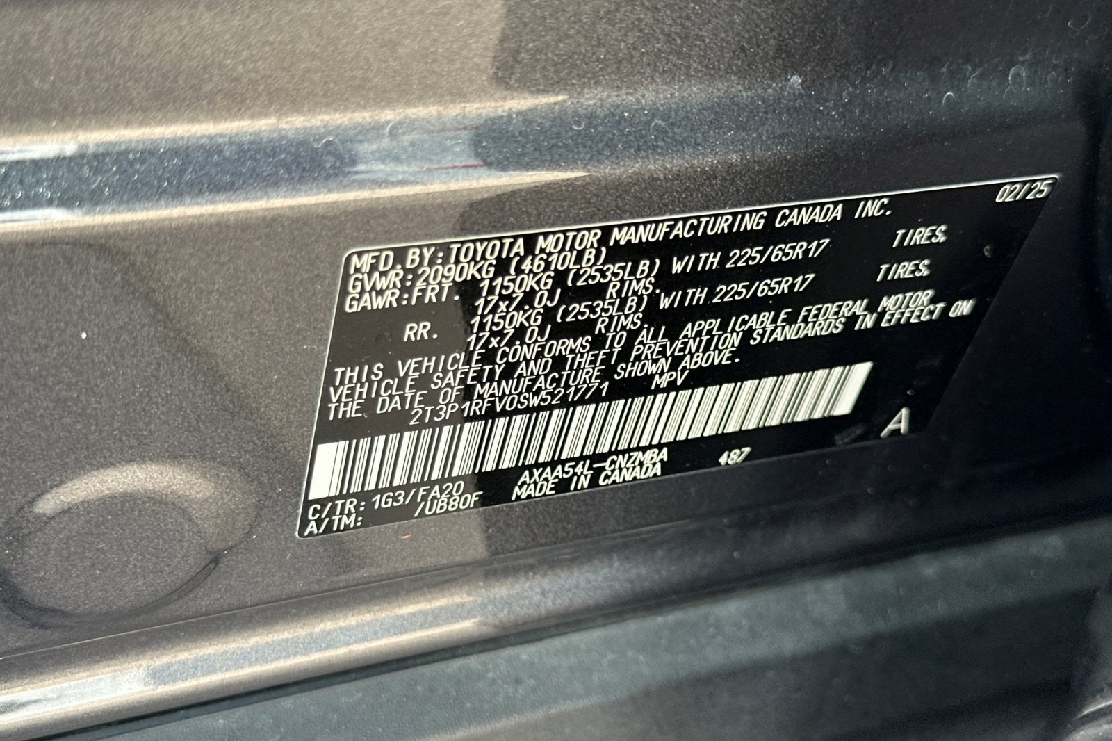 2025 Toyota RAV4 XLE