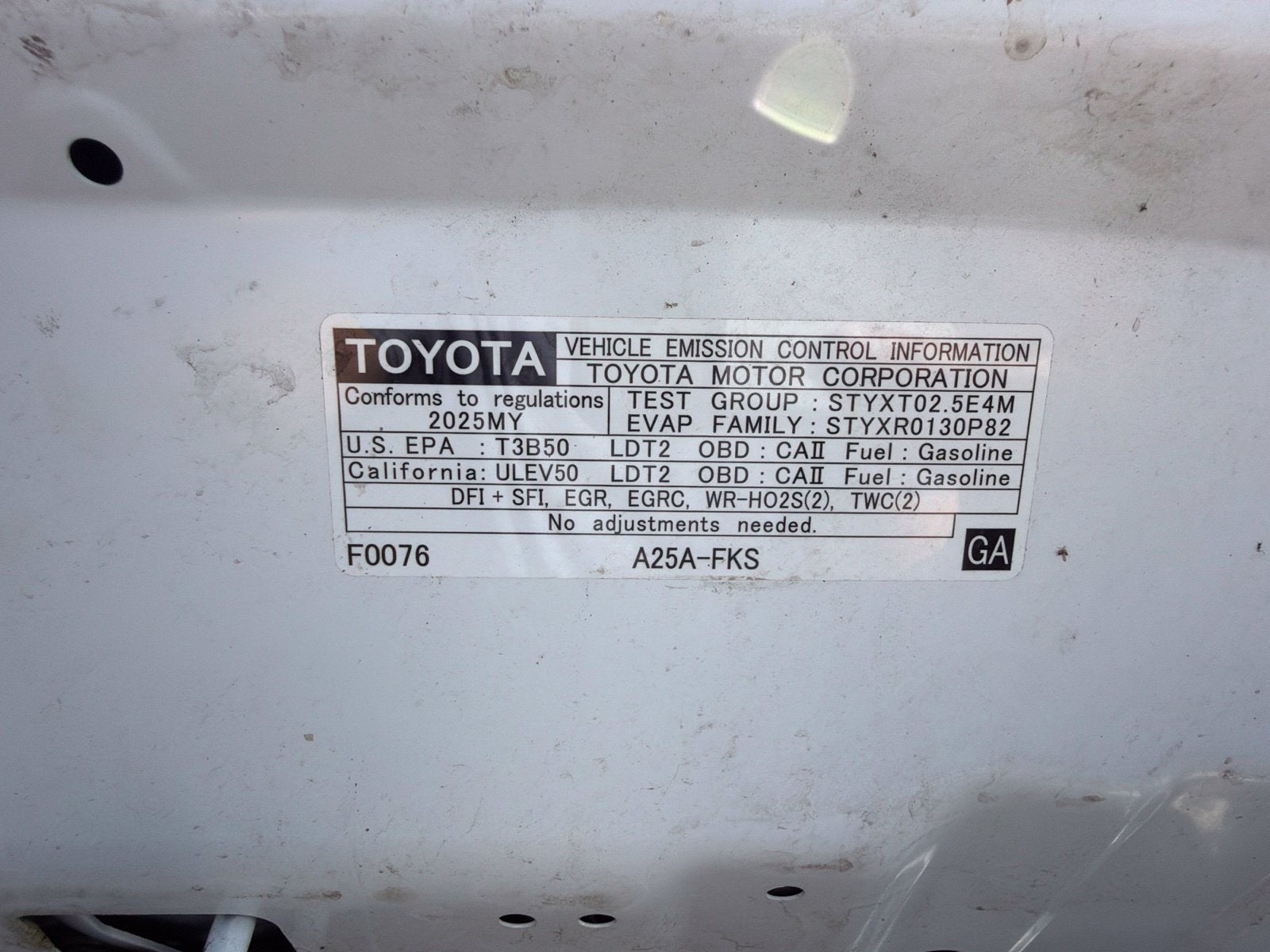2025 Toyota RAV4 XLE