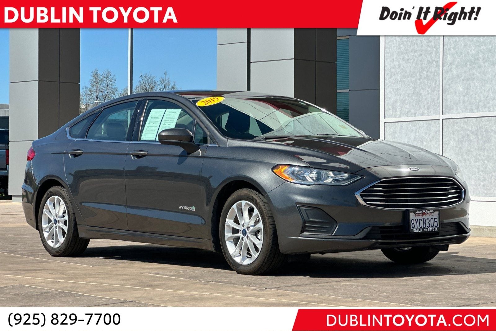 2019 Ford Fusion Hybrid SE
