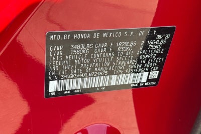 2020 Honda Fit LX