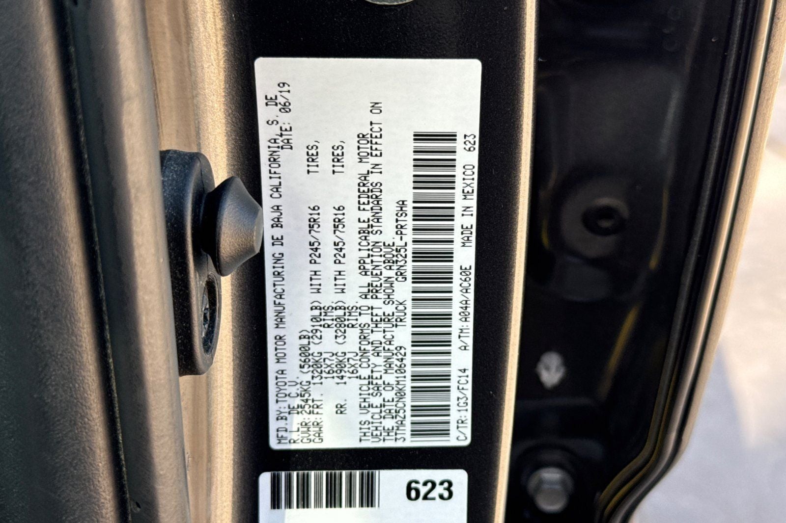 2019 Toyota Tacoma SR5 V6