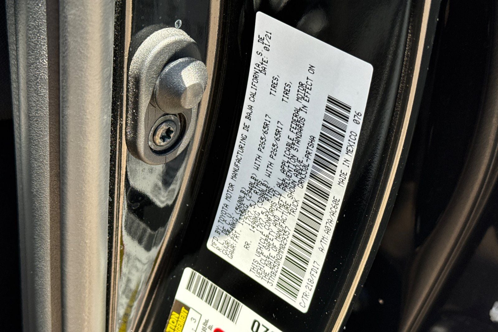 2021 Toyota Tacoma TRD Sport V6