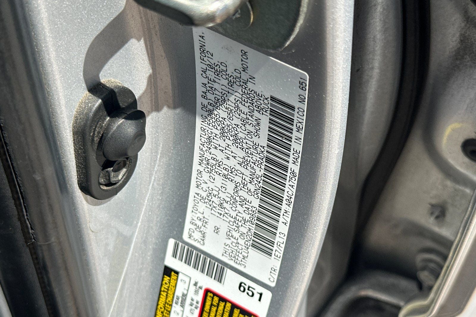 2013 Toyota Tacoma Base V6