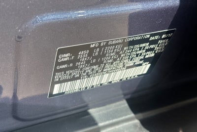 2017 Subaru Outback 3.6R Limited