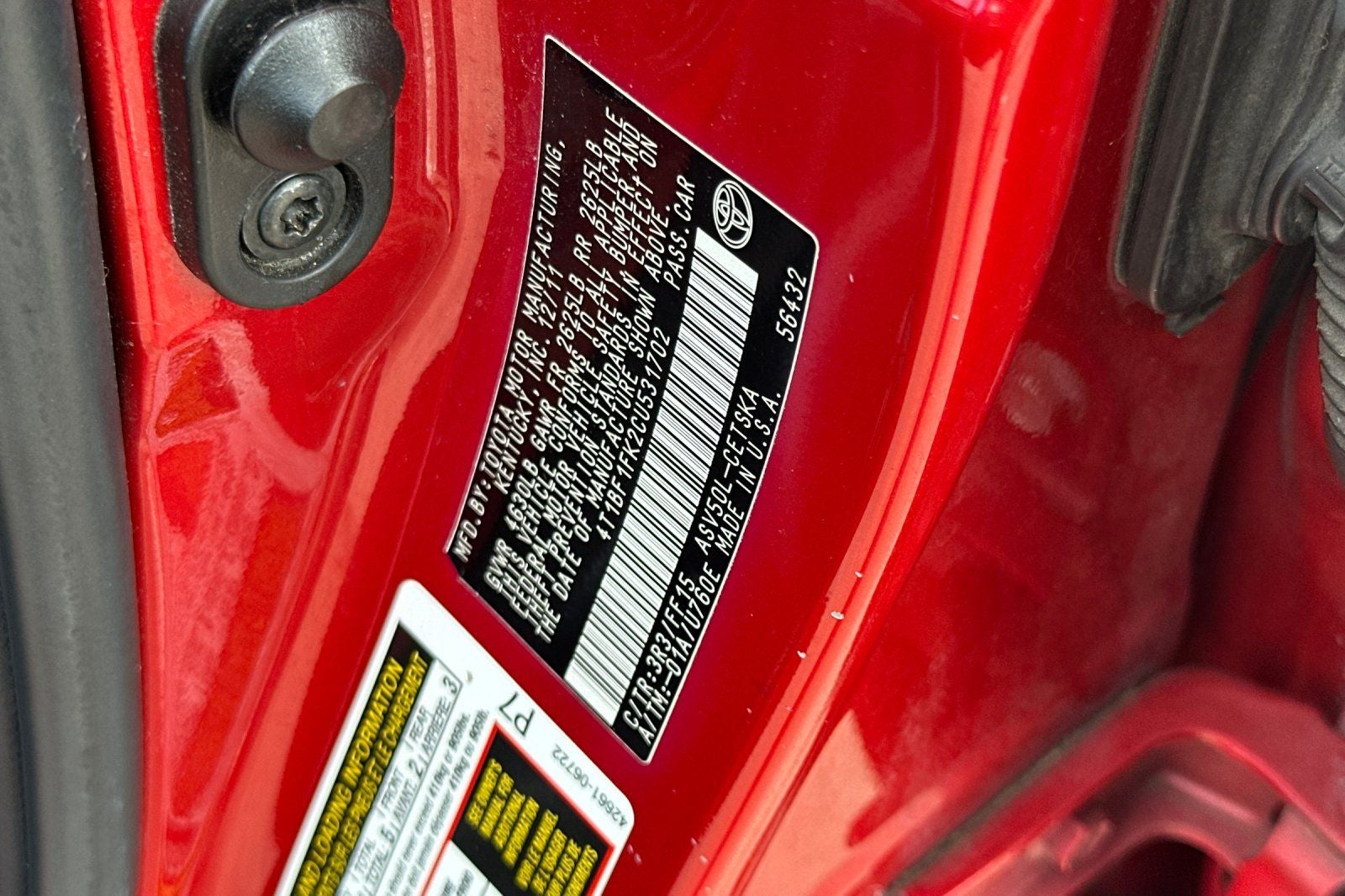 2012 Toyota Camry LE