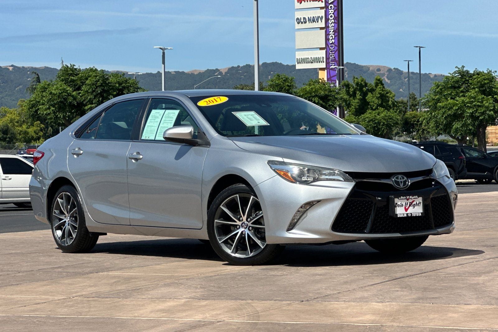 Certified 2017 Toyota Camry LE with VIN 4T1BF1FK8HU696239 for sale in Dublin, CA