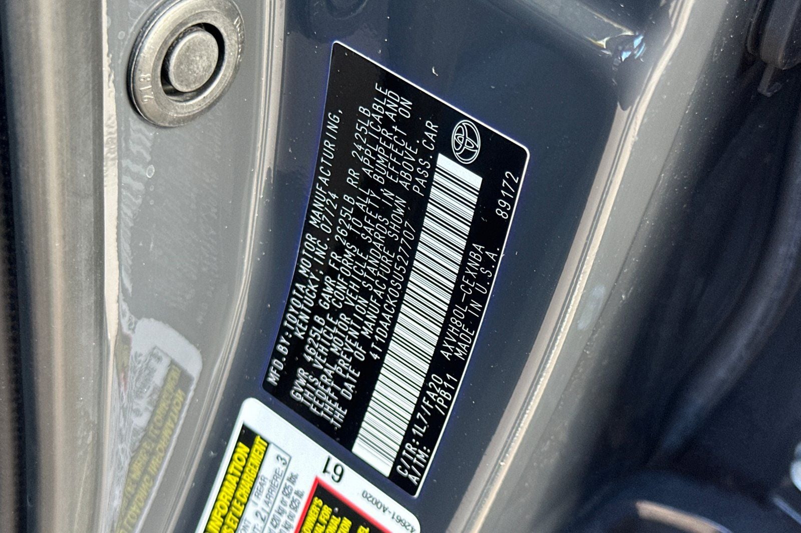 2025 Toyota Camry LE