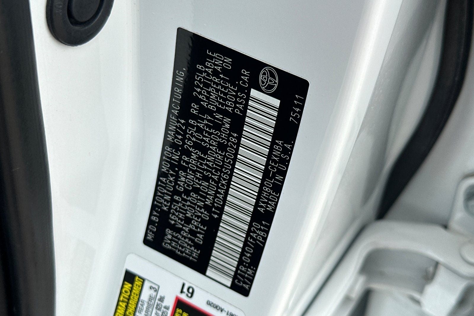 2025 Toyota Camry LE