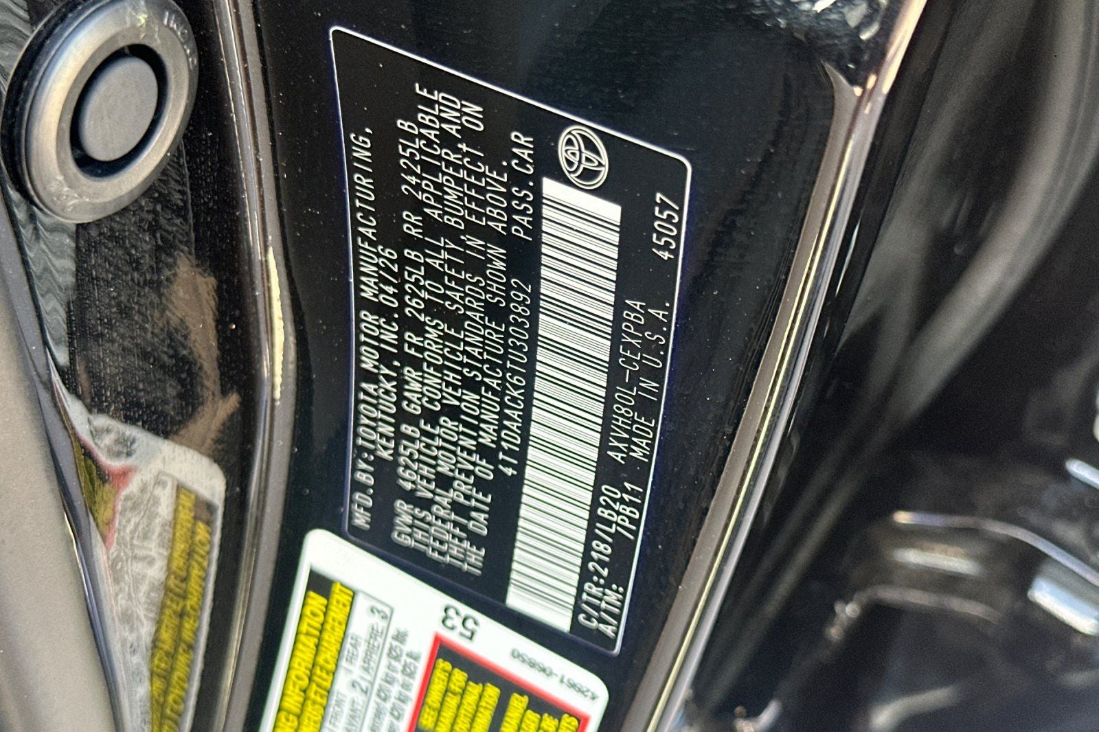 2026 Toyota Camry XSE