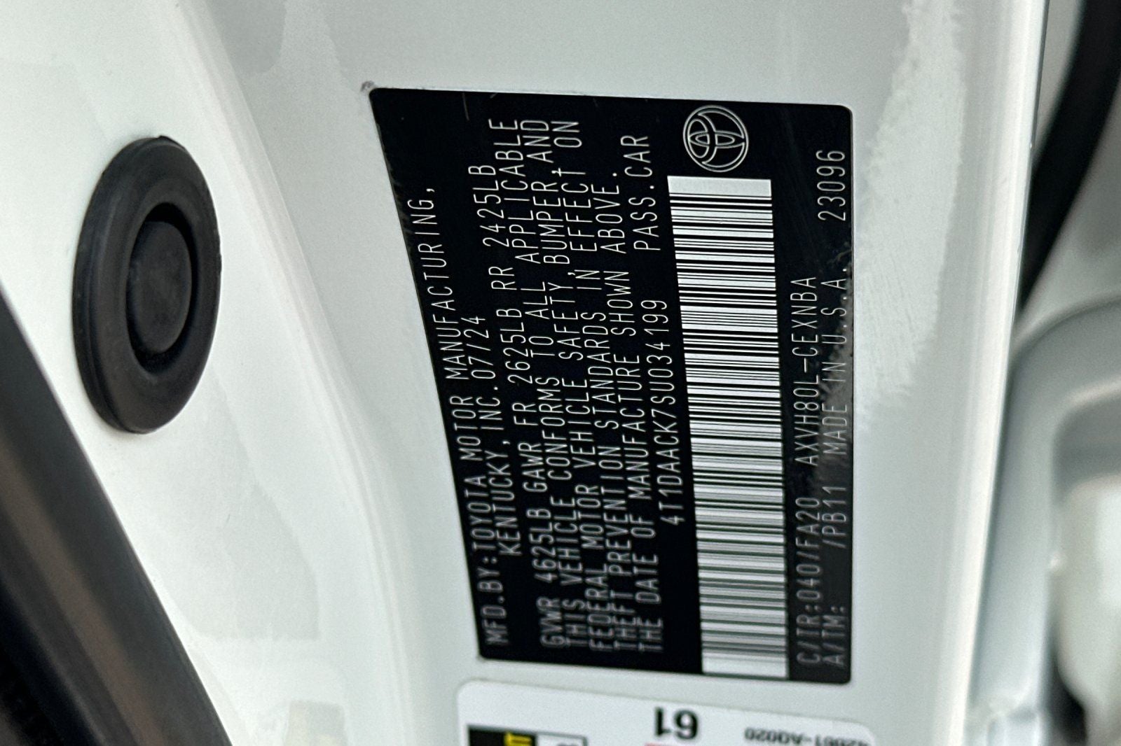 2025 Toyota Camry LE