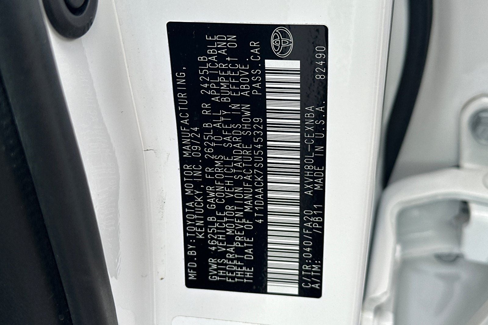 2025 Toyota Camry LE