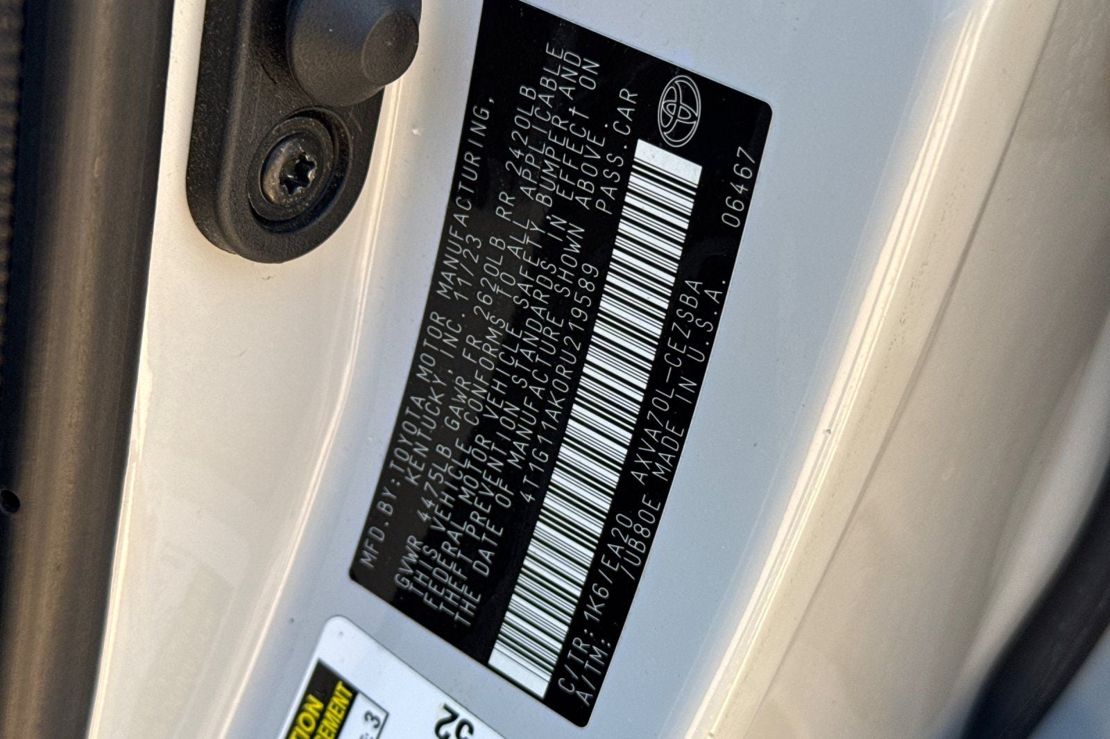 2024 Toyota Camry SE