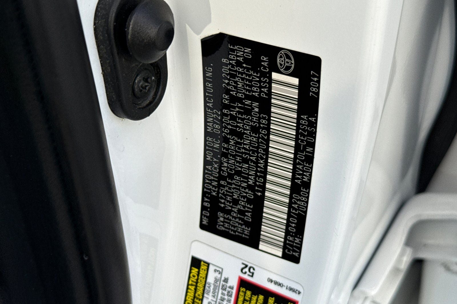 2023 Toyota Camry SE