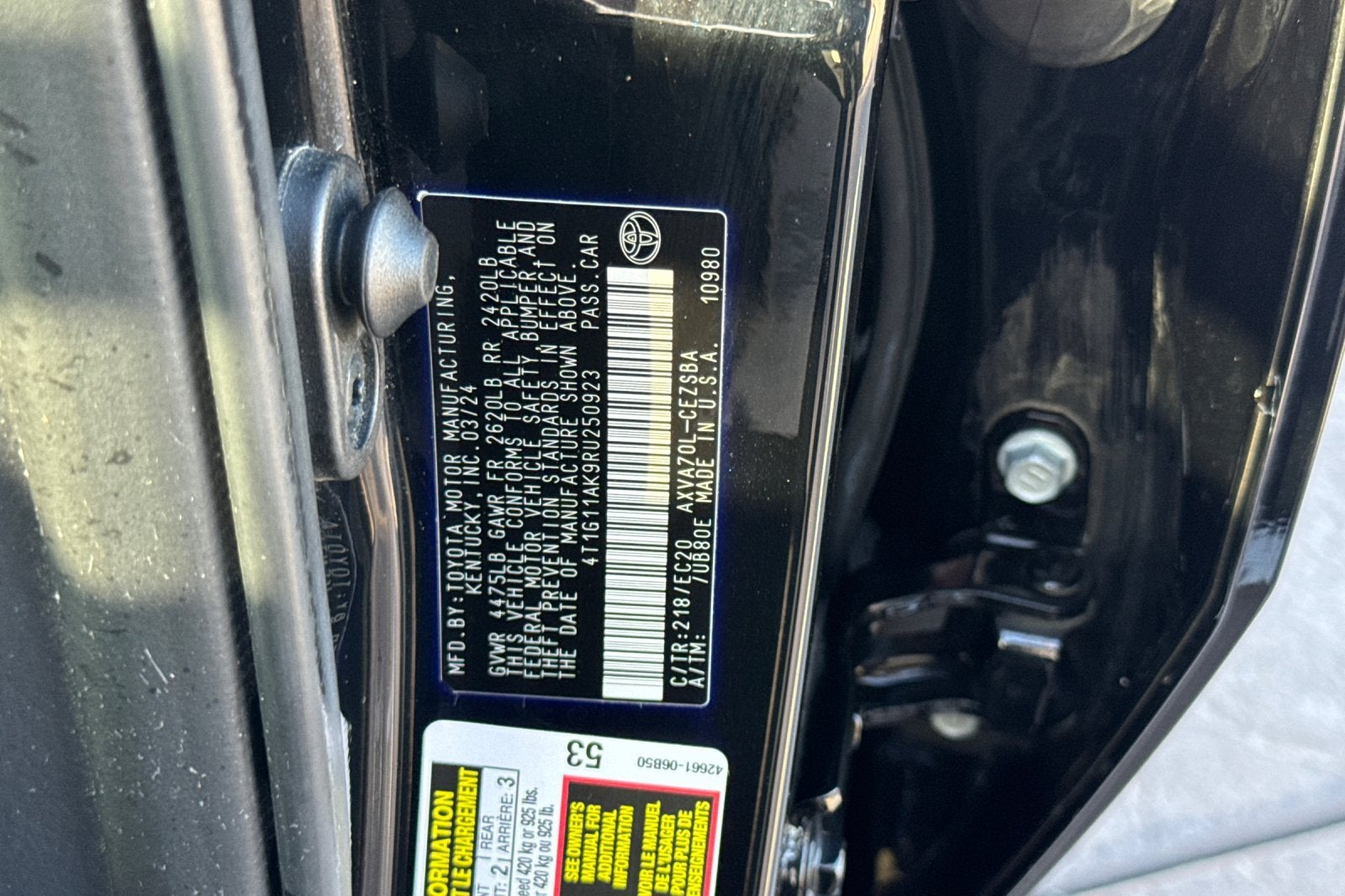 2024 Toyota Camry SE Nightshade
