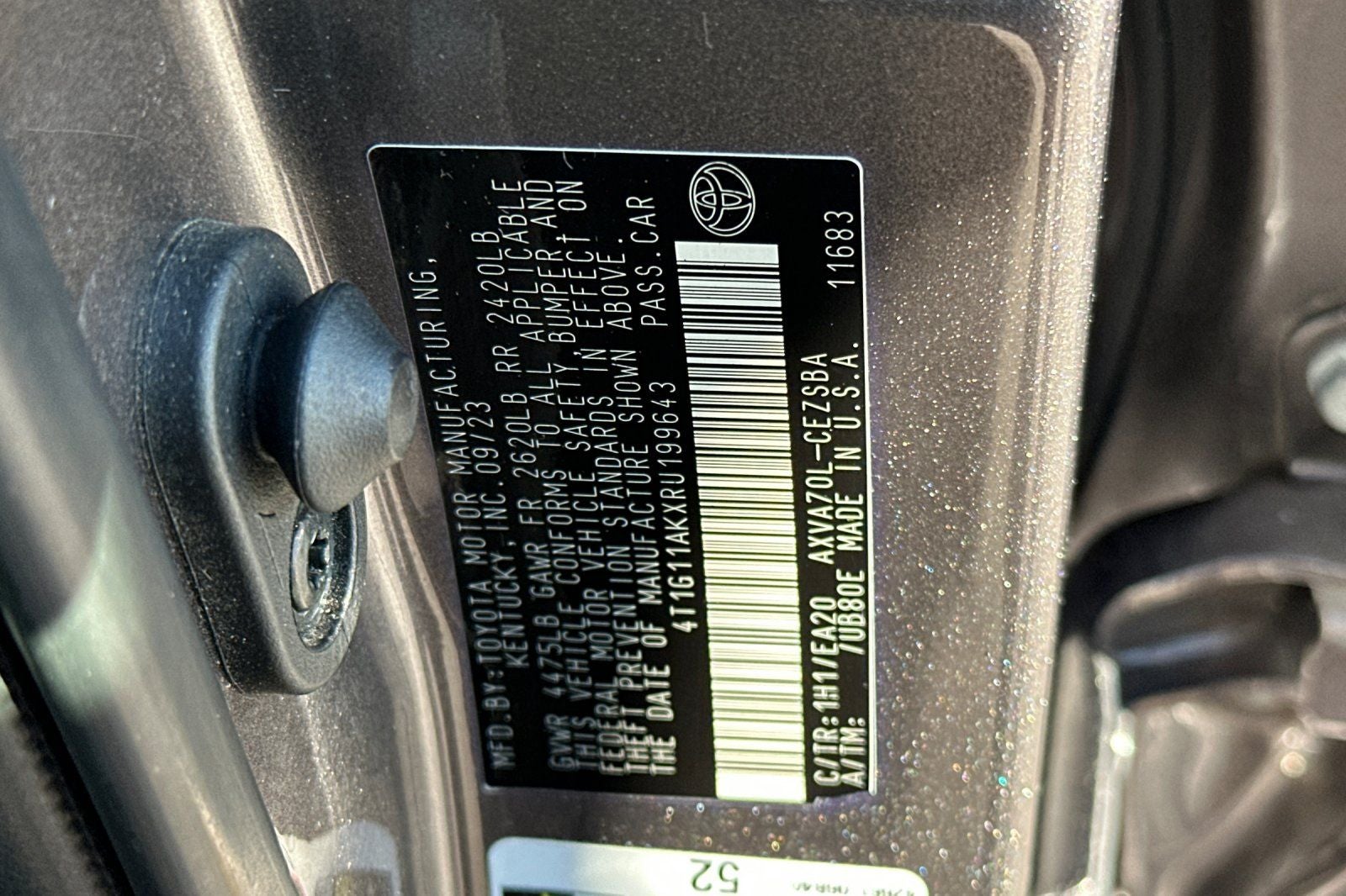 2024 Toyota Camry SE