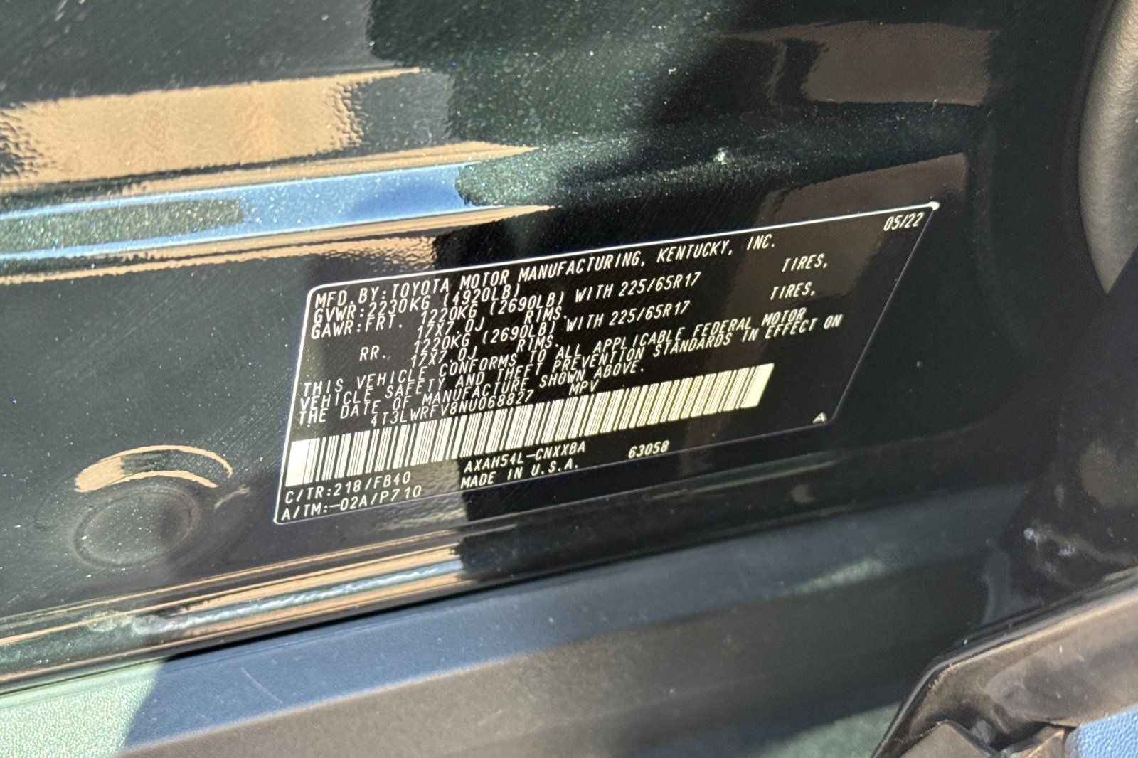 2022 Toyota RAV4 Hybrid LE