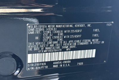 2025 Toyota RAV4 Hybrid LE