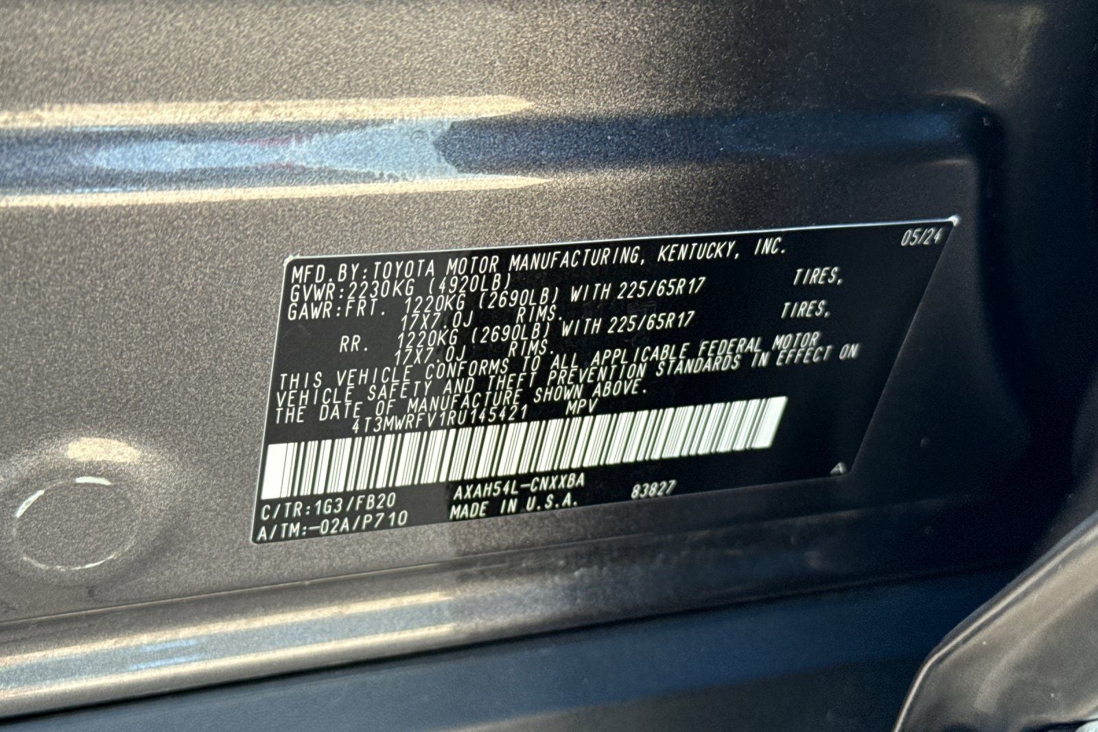 2024 Toyota RAV4 Hybrid LE