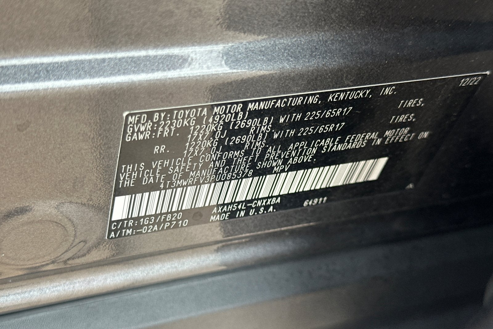 2023 Toyota RAV4 Hybrid LE