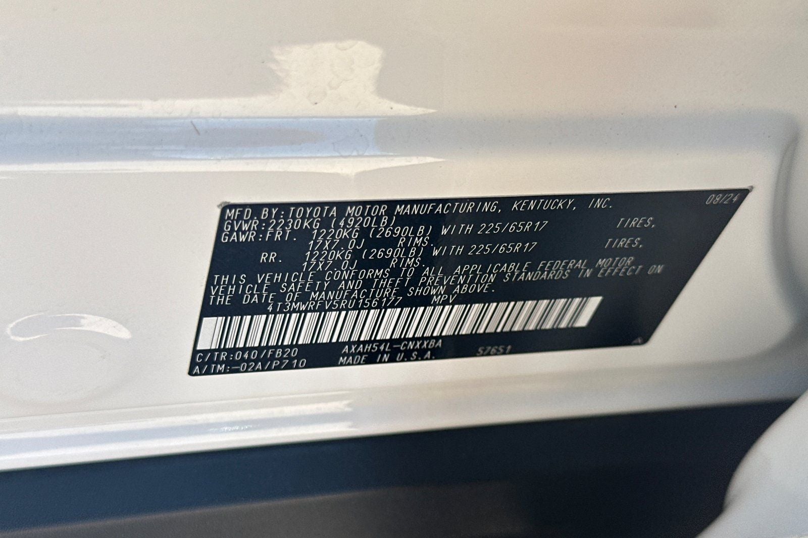 2024 Toyota RAV4 Hybrid LE