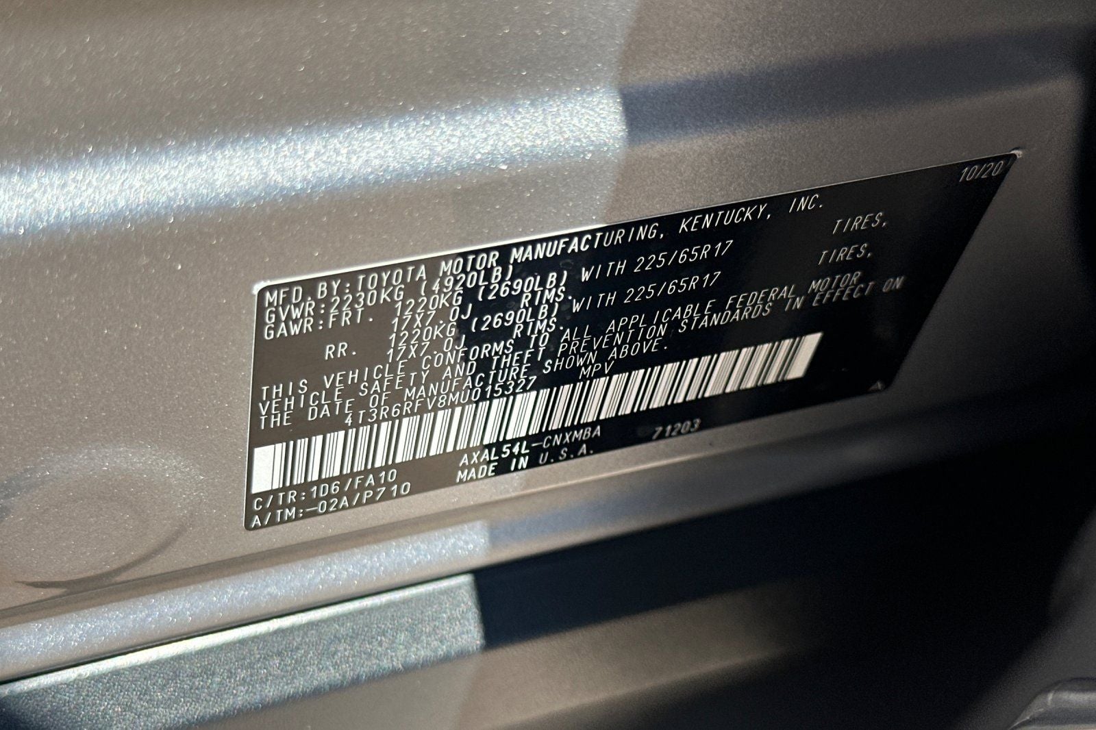 2021 Toyota RAV4 Hybrid XLE