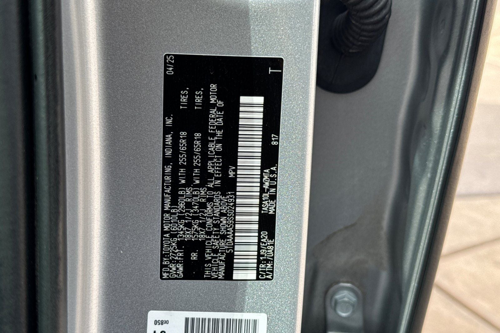 2025 Toyota Grand Highlander XLE