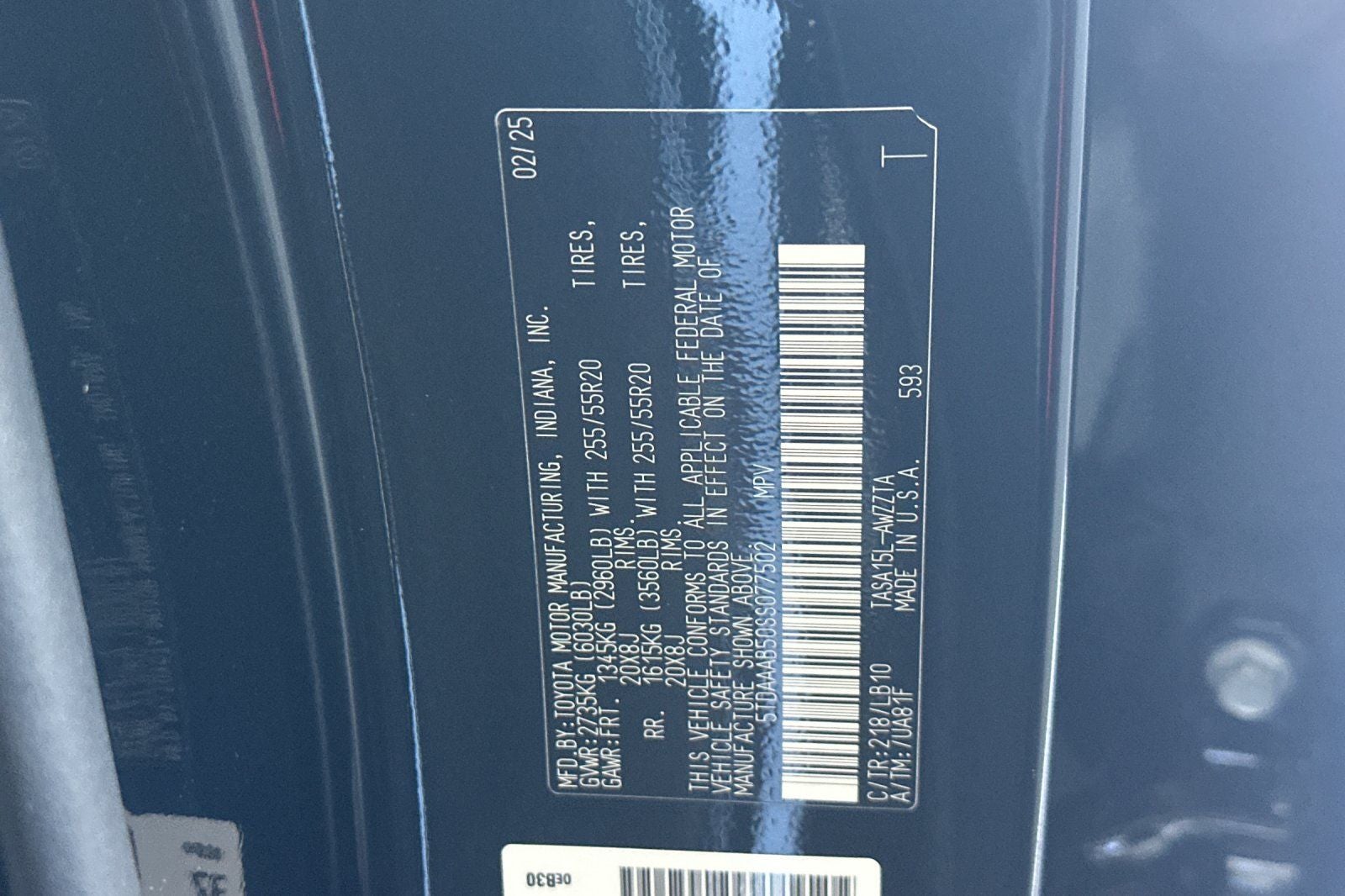 2025 Toyota Grand Highlander Platinum