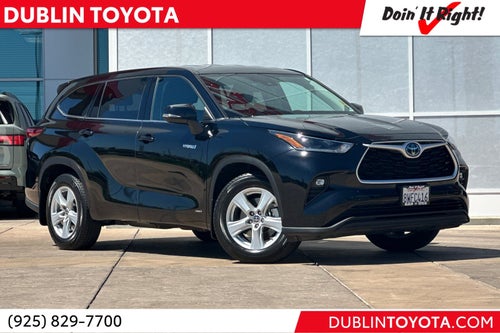 2021 Toyota Highlander Hybrid LE