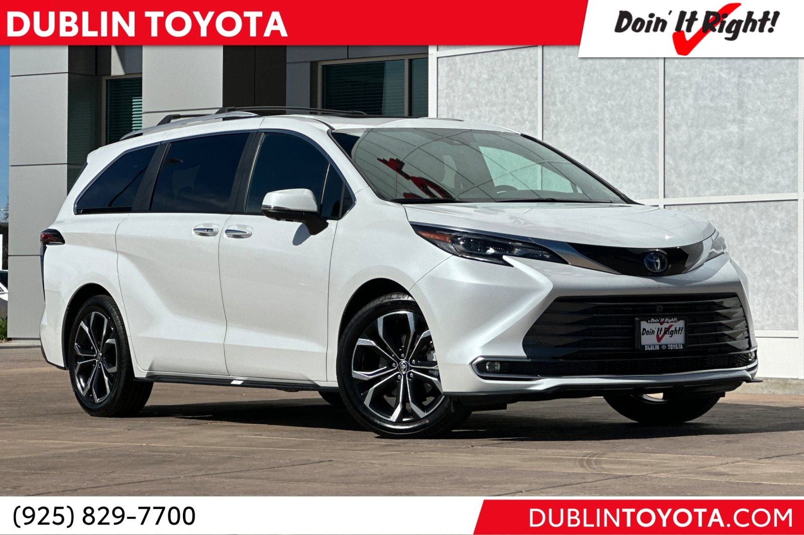 2025 Toyota Sienna Platinum 7 Passenger