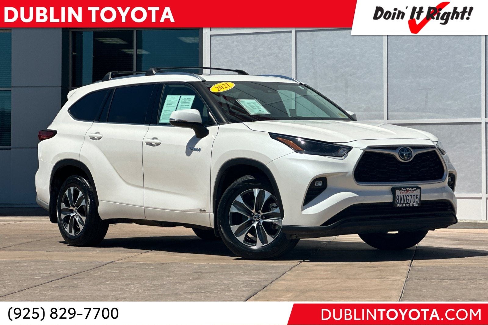 2021 Toyota Highlander Hybrid XLE