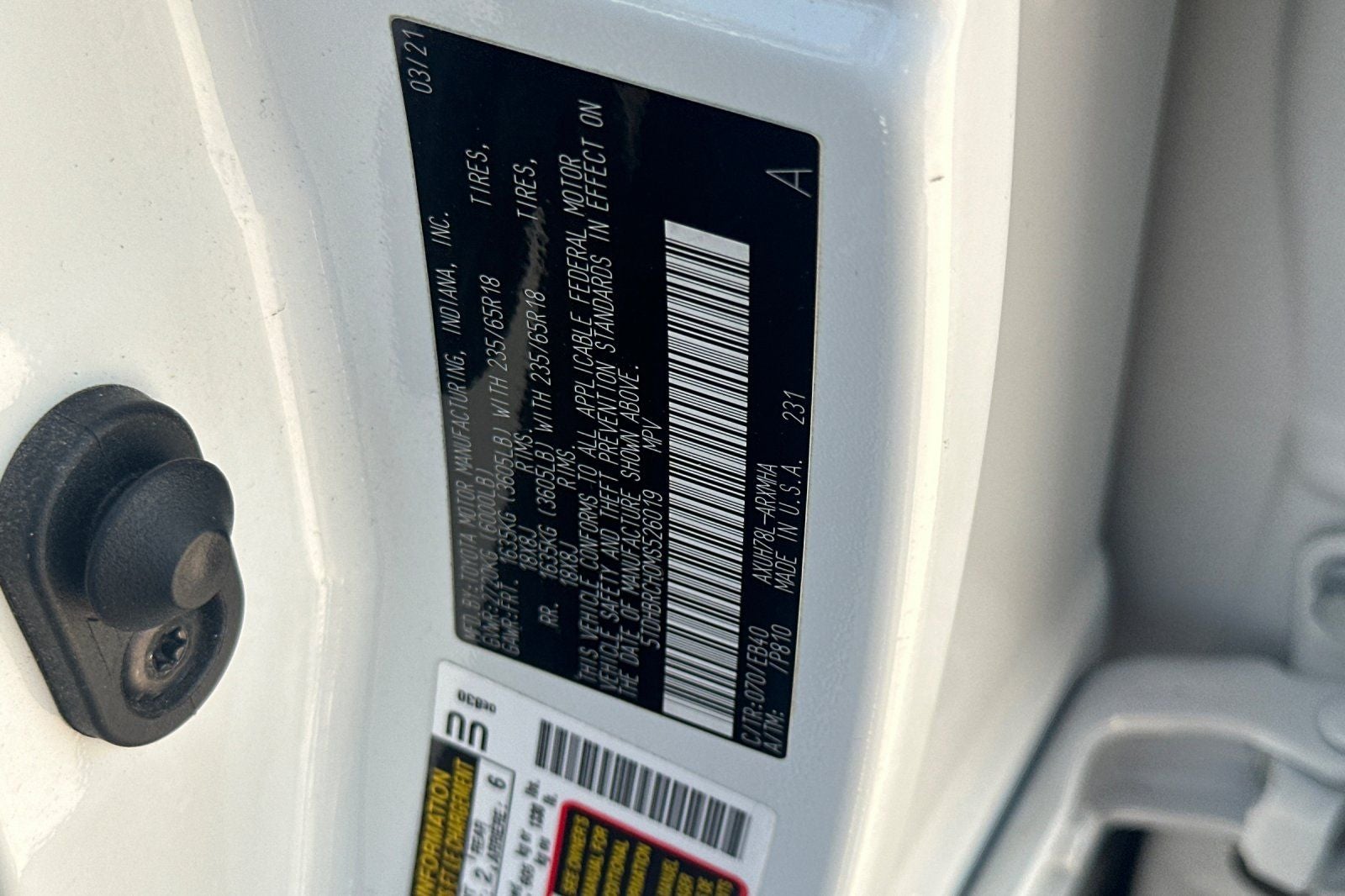 2021 Toyota Highlander Hybrid XLE