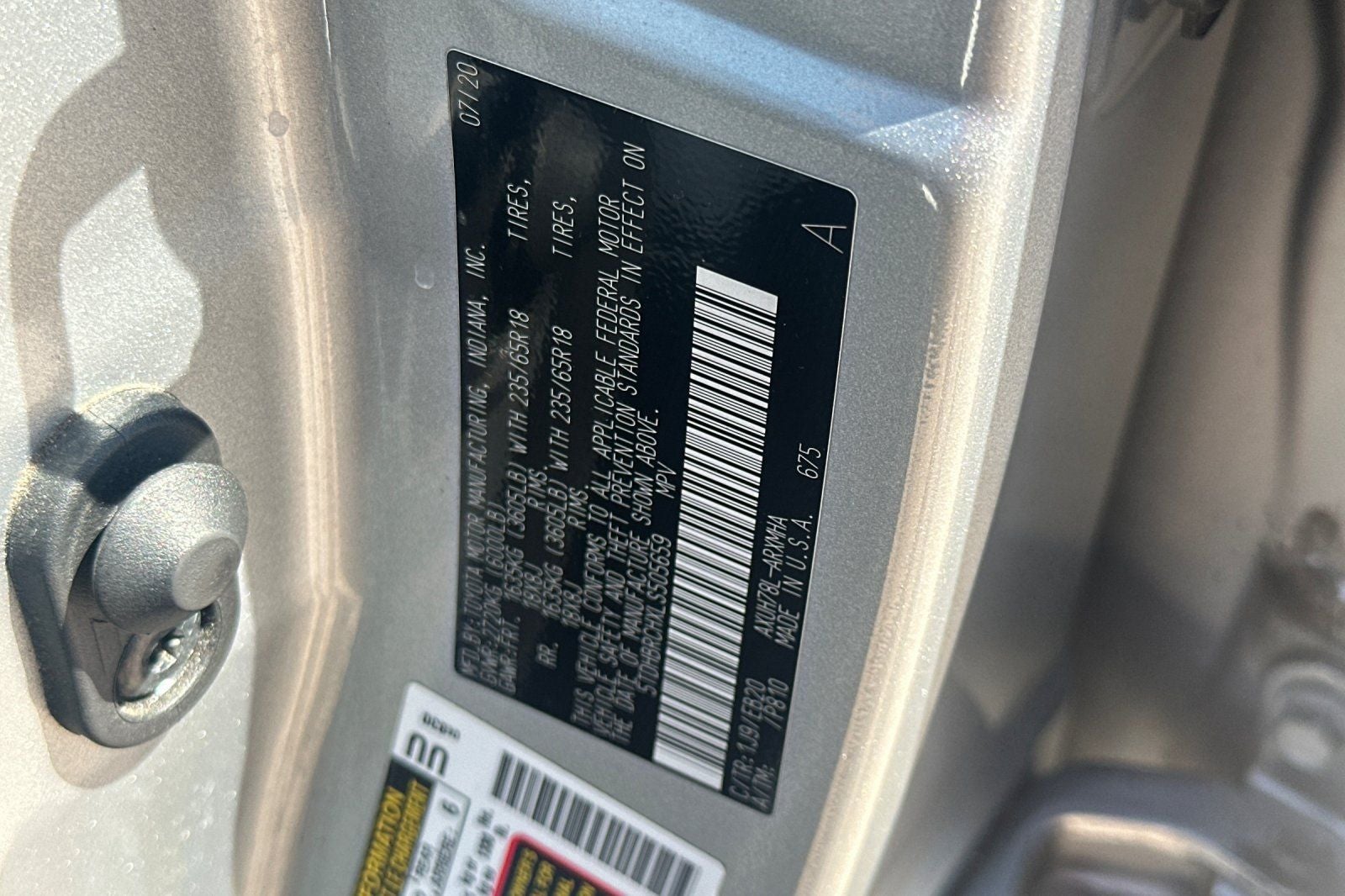 2020 Toyota Highlander Hybrid XLE