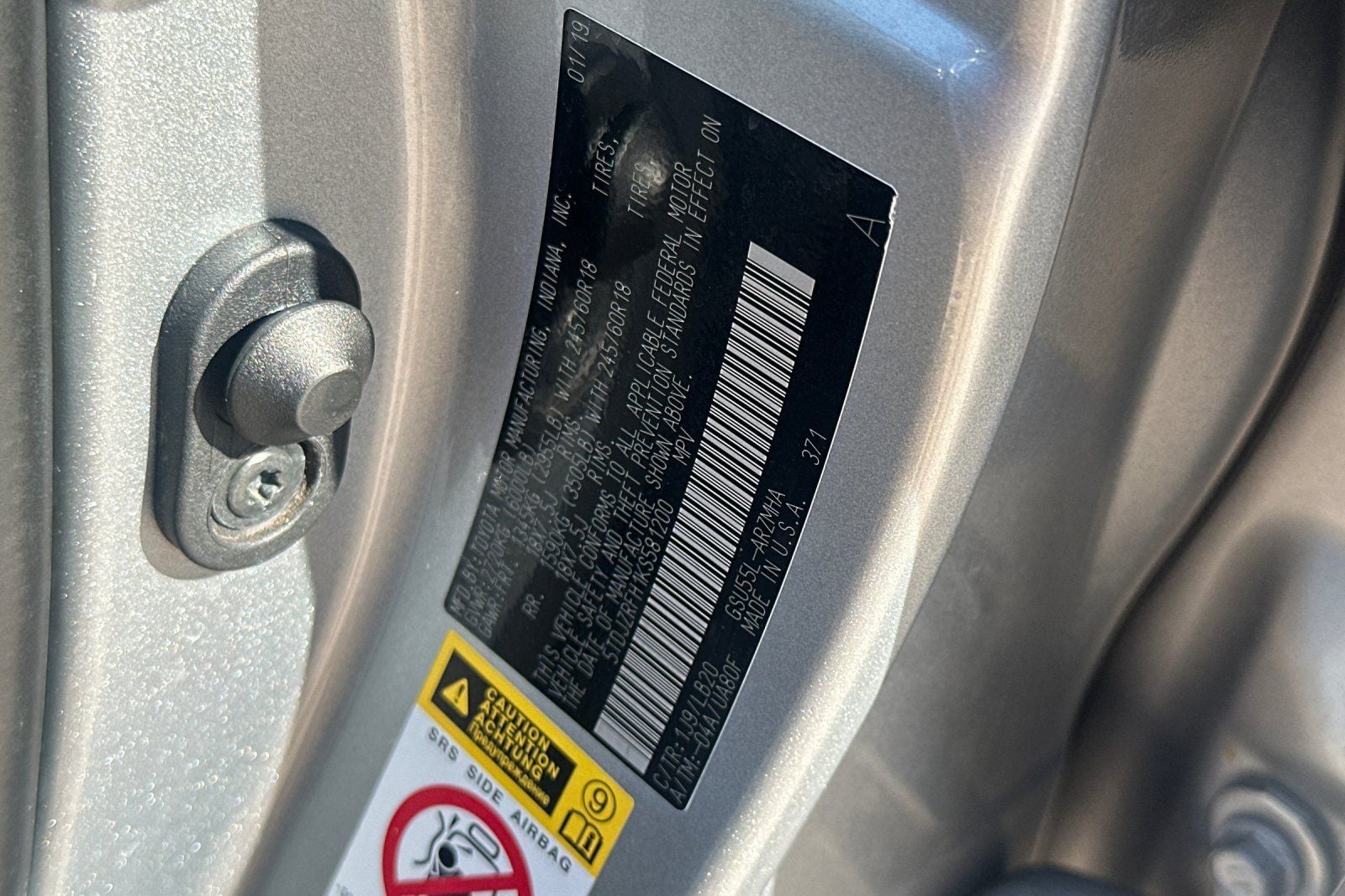 2019 Toyota Highlander XLE