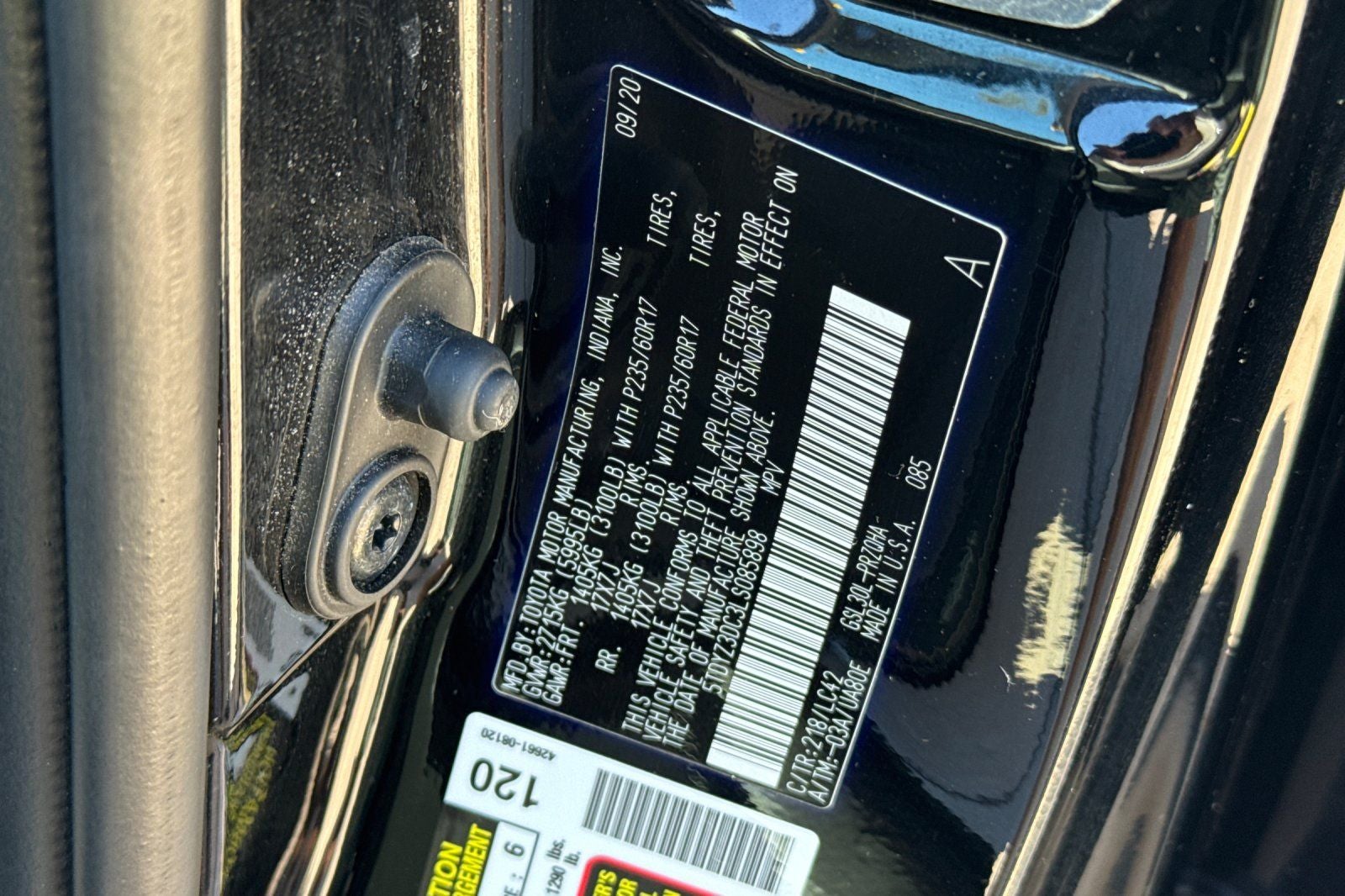 2020 Toyota Sienna XLE 8 Passenger