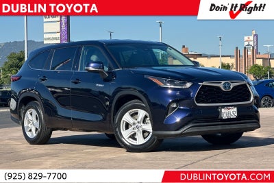 2021 Toyota Highlander Hybrid LE