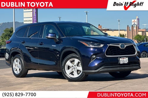2021 Toyota Highlander Hybrid LE