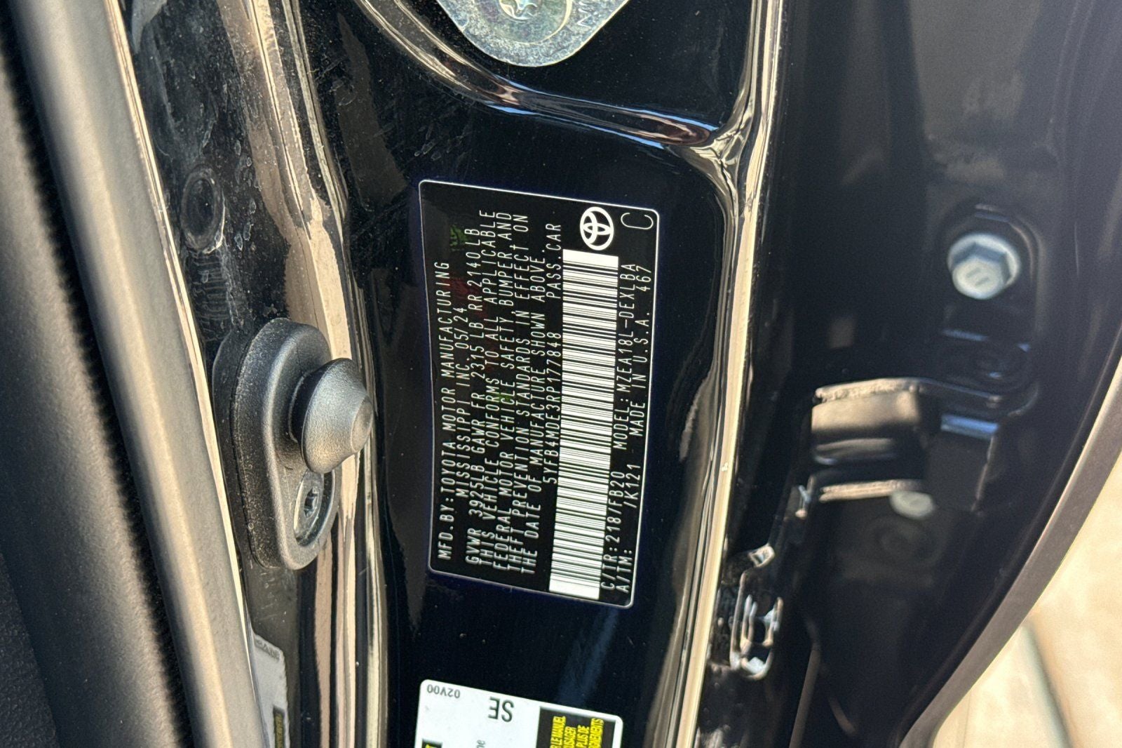 2024 Toyota Corolla LE